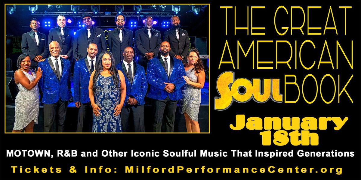 The Great American Soul Book at Reilly Arts Center