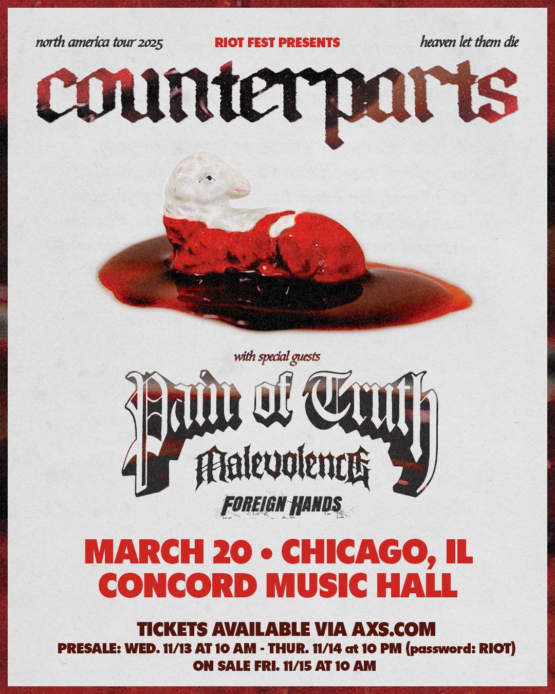 Counterparts at Concord Music Hall