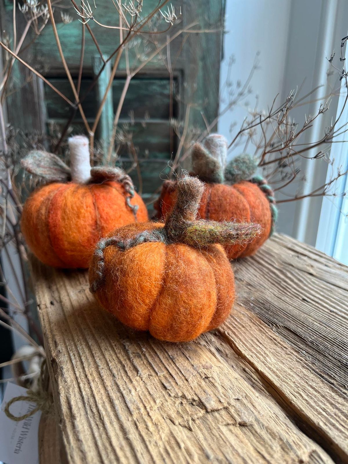 Needle Felting Pumpkin Workshop