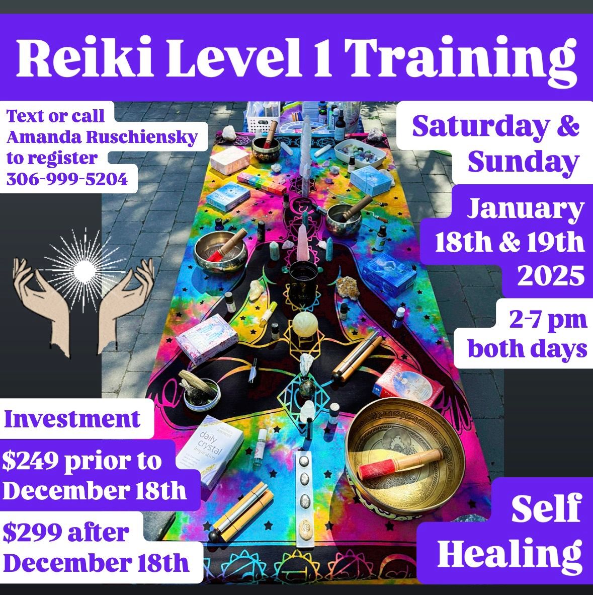 Reiki Level 1 Self Healing