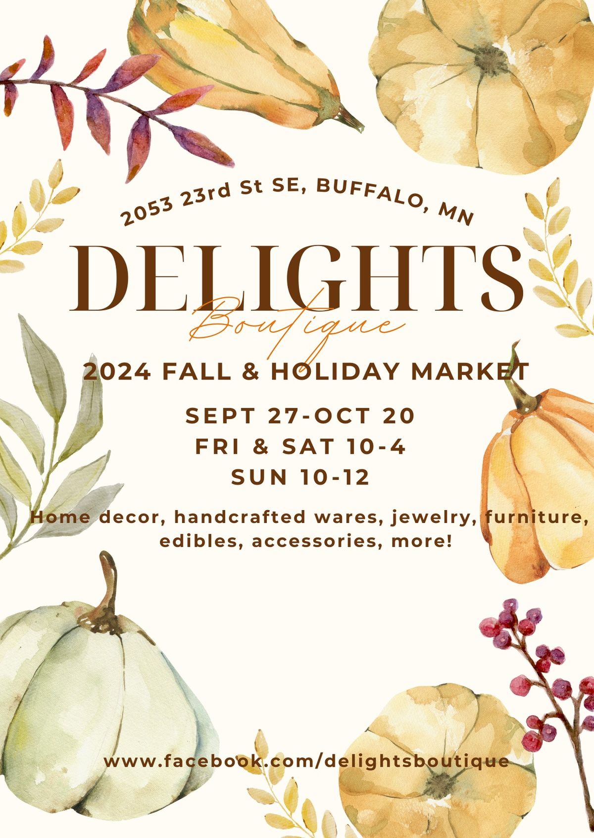 Delights Fall & Holiday Market