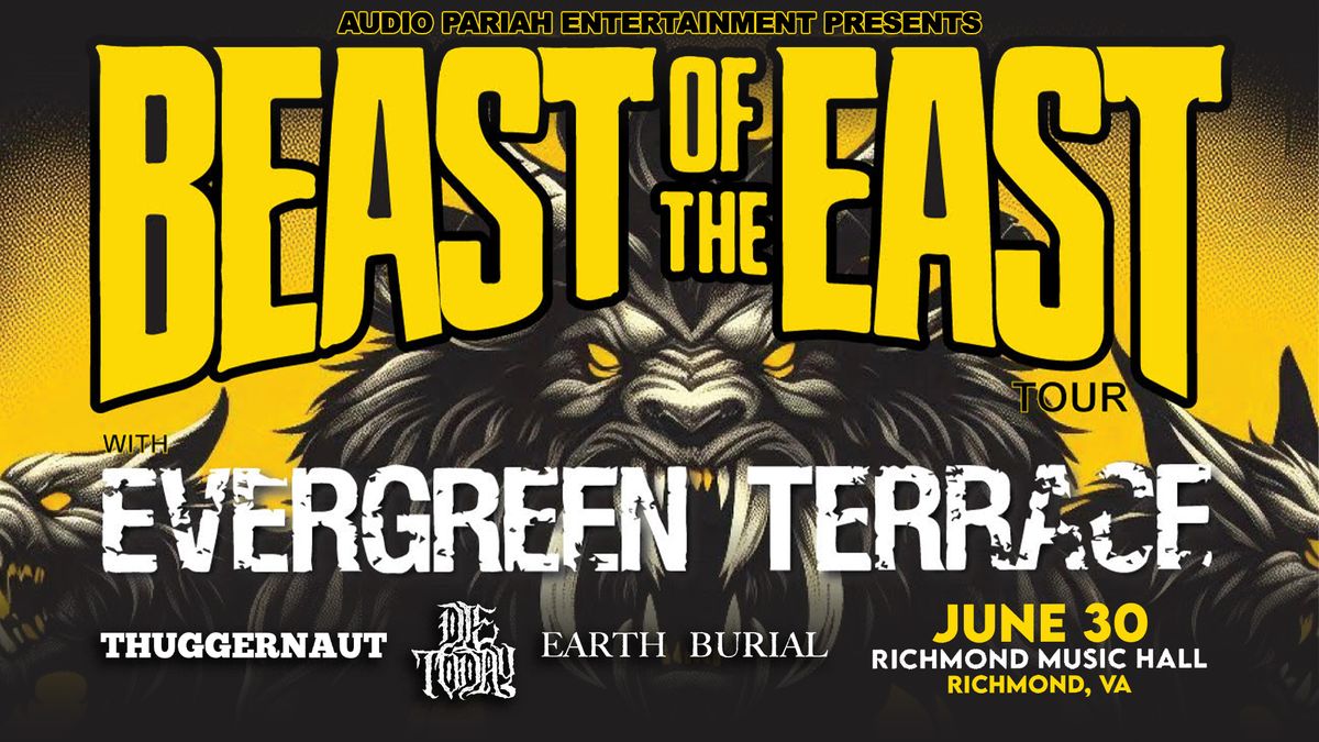 Evergreen Terrace, Thuggernaut, Die Today, Earth Burial  - Richmond Music Hall - 6\/30\/24