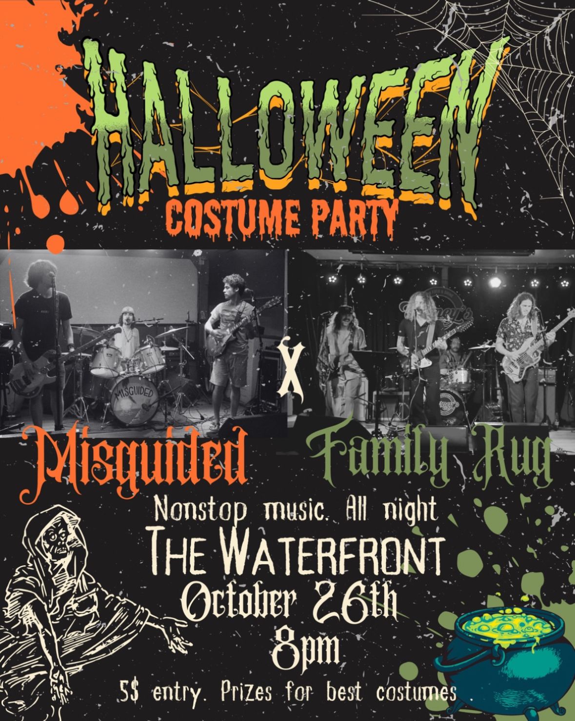 Halloween Costume Party with Misguided and The Family Rug