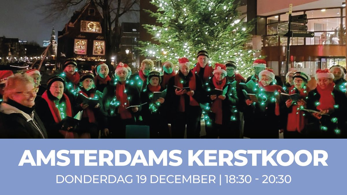 Live optreden van het Amsterdams Kerstkoor