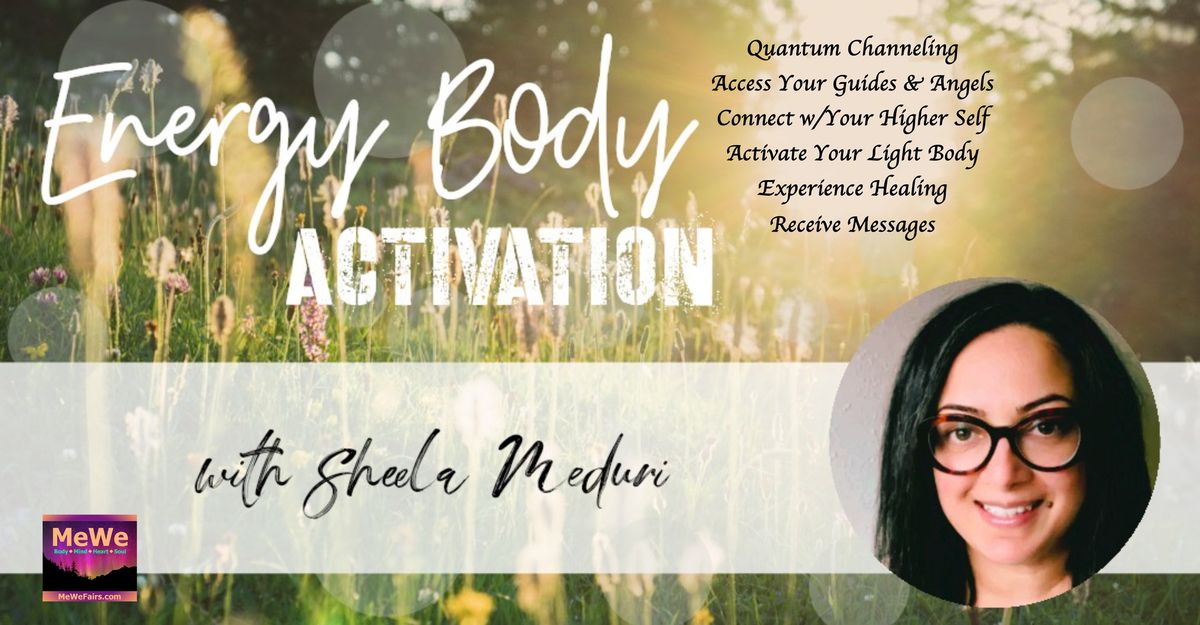 Energy Body Activation with Messages & Healing with Sheela Meduri before the Fair in Seattle