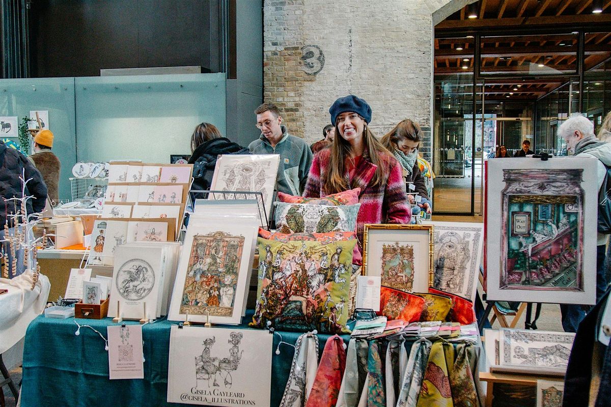 Crafty Fox Christmas Market Weekend, King's Cross, 13th & 14th December