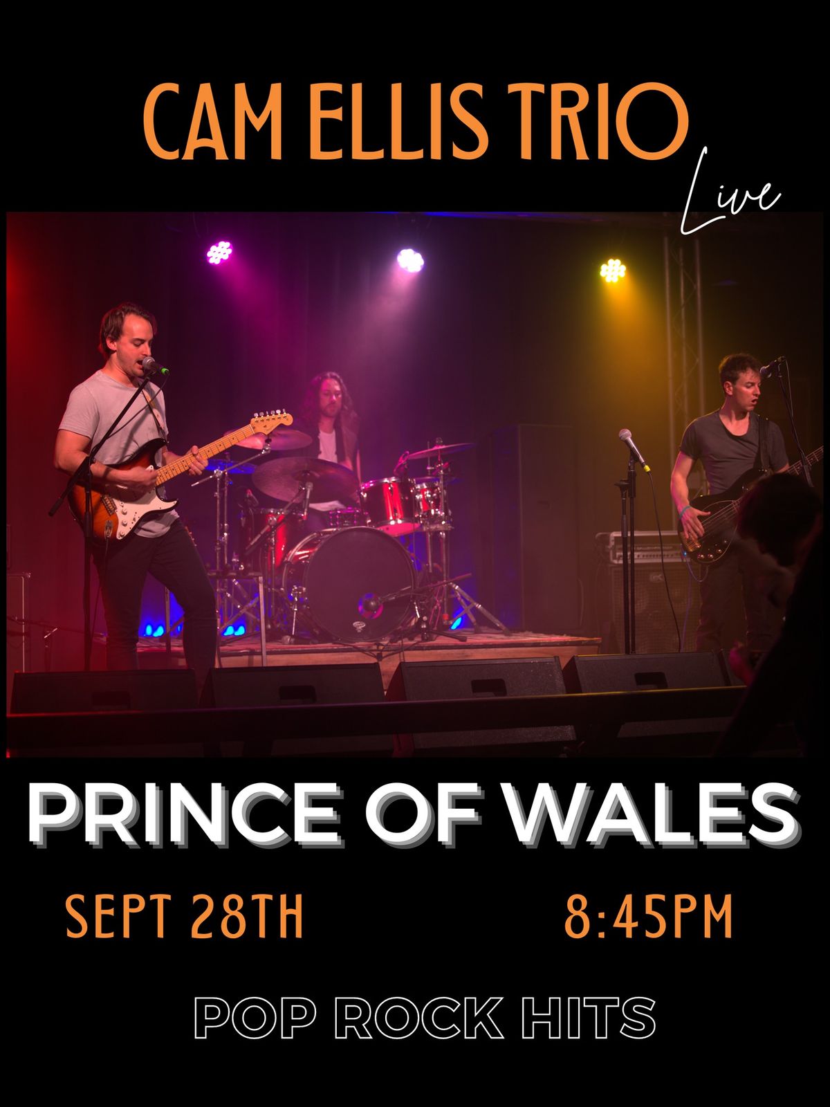 Cam Ellis Trio Live at Prince of Wales