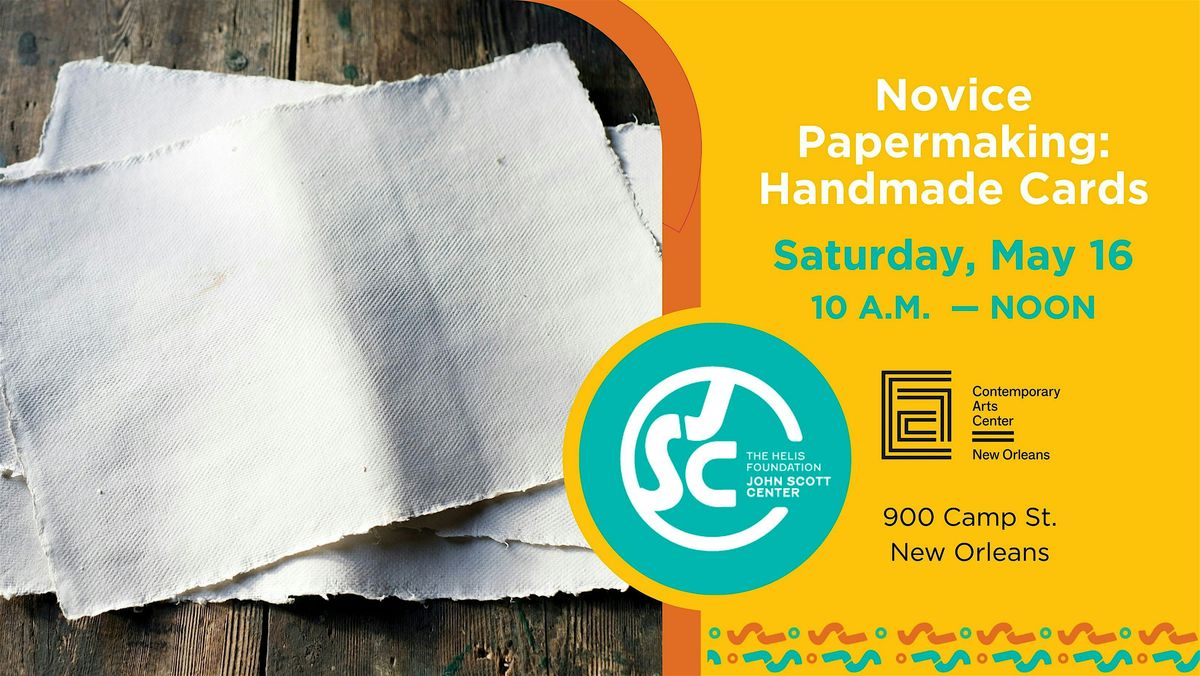 Novice Papermaking: Handmade Cards