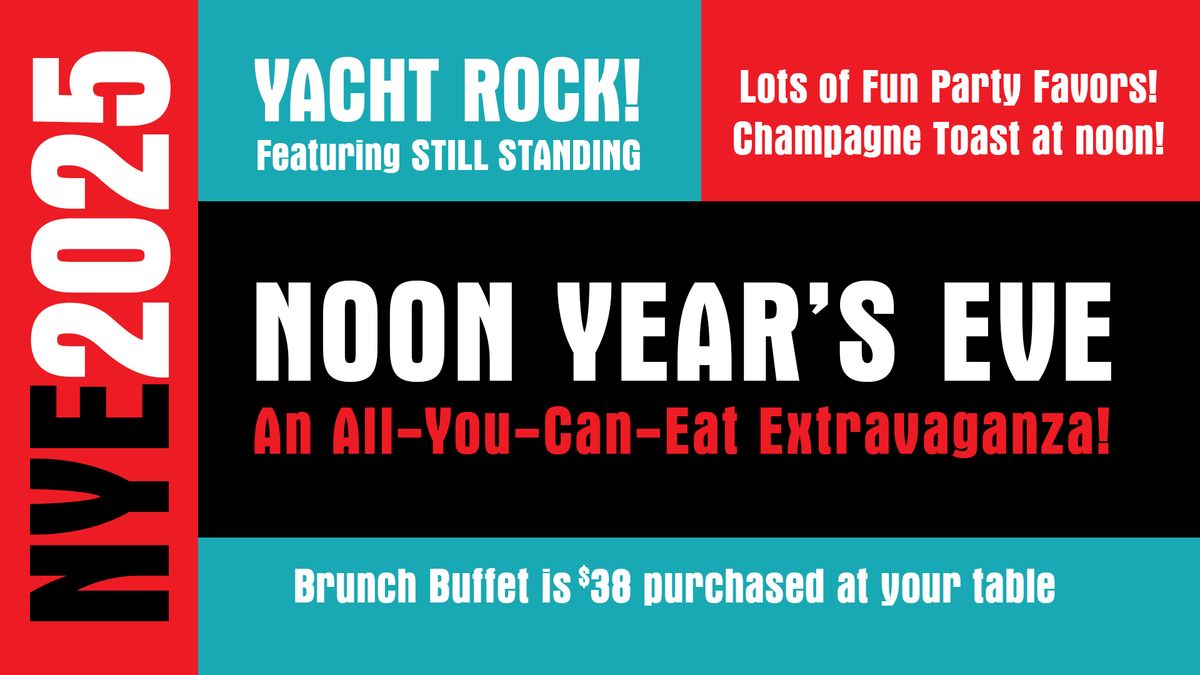 Noon Year's Eve! Yacht Rock Brunch with Still Standing