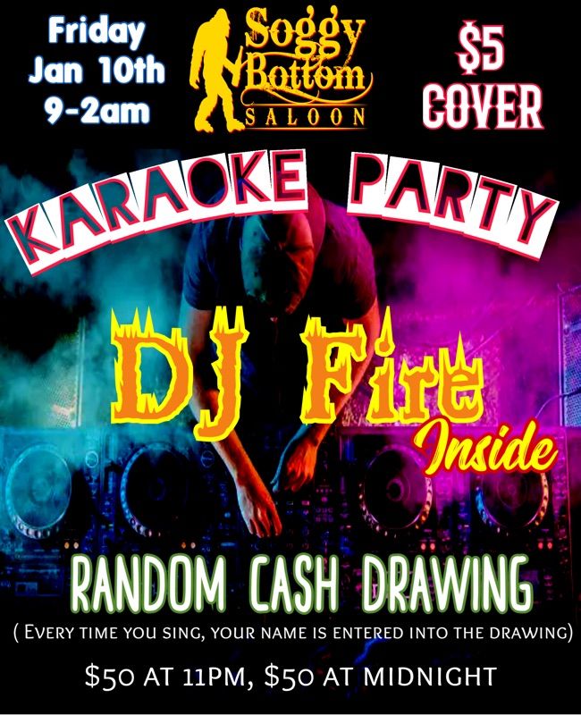 Karaoke Party with cash give-away