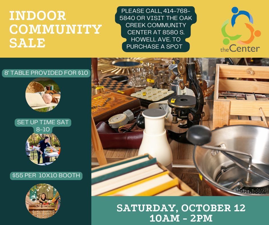 Indoor Community Sale