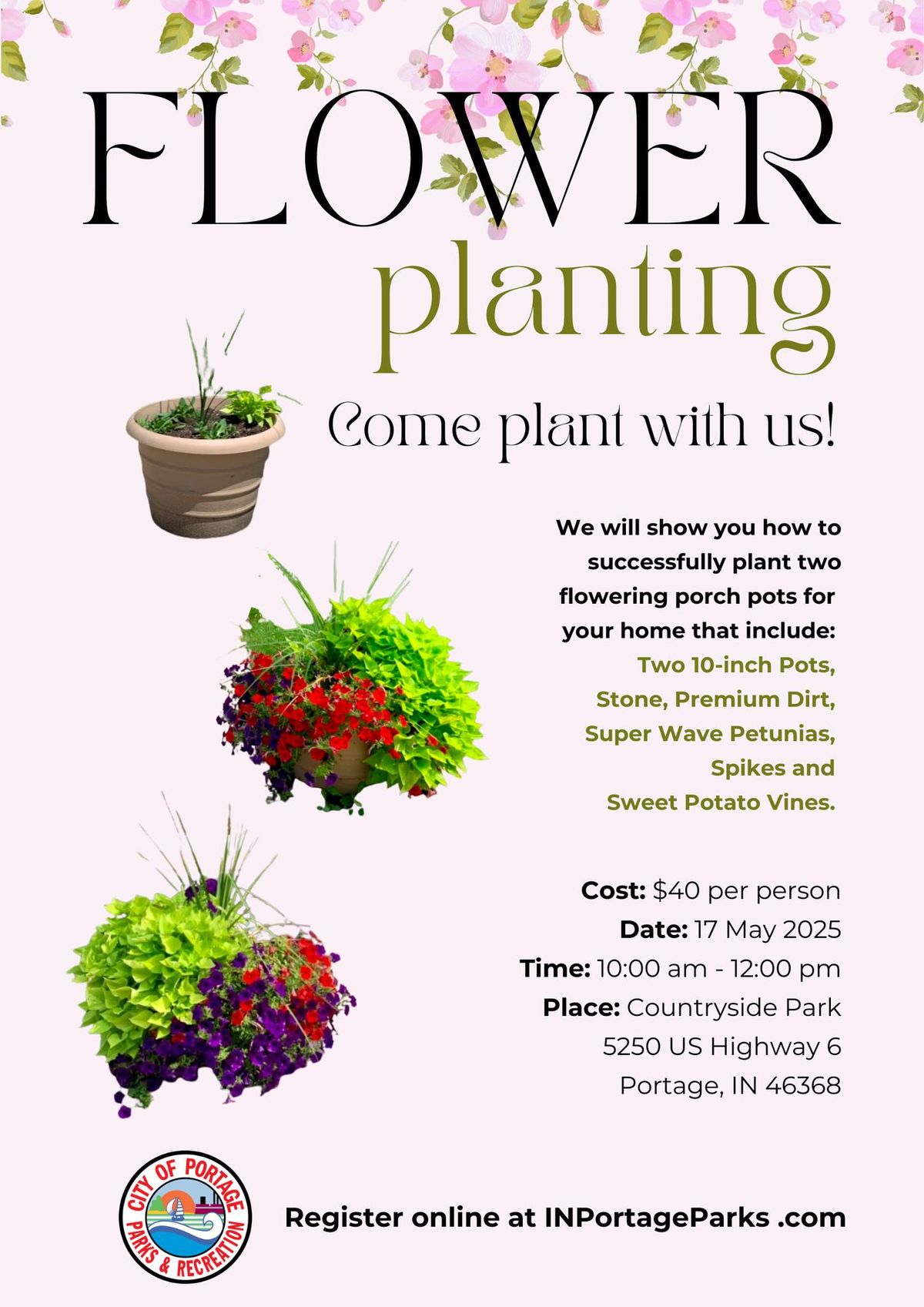 Flower Planting Class