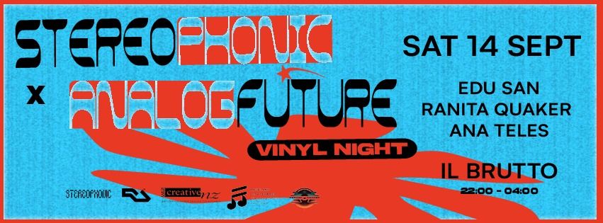 Stereophonic x Analogue Future: Vinyl Night