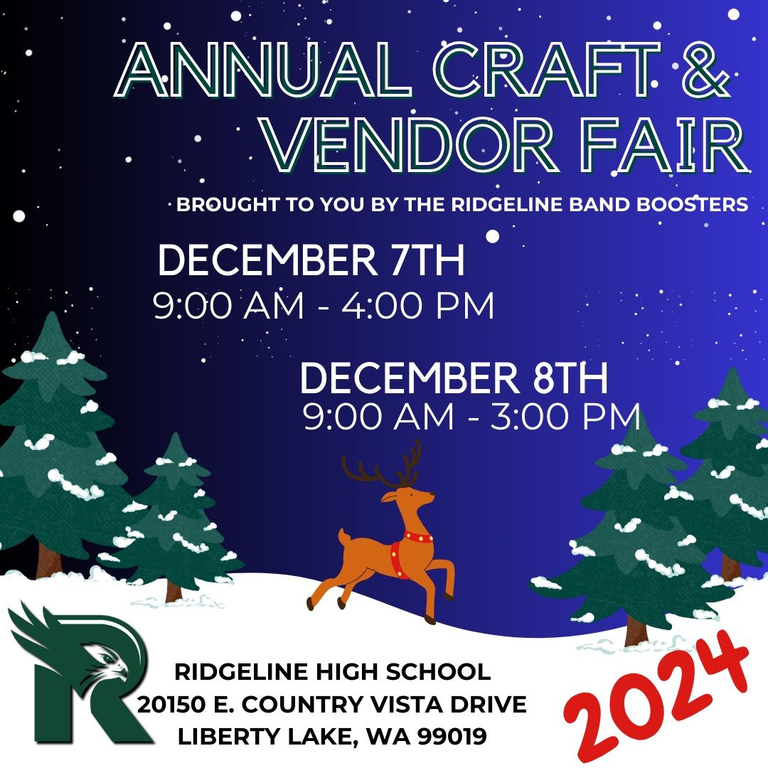 Ridgeline Band Boosters Craft & Vendor Fair 2024