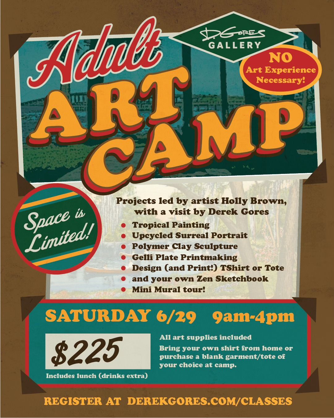 Adult Art Camp with Holly Brown