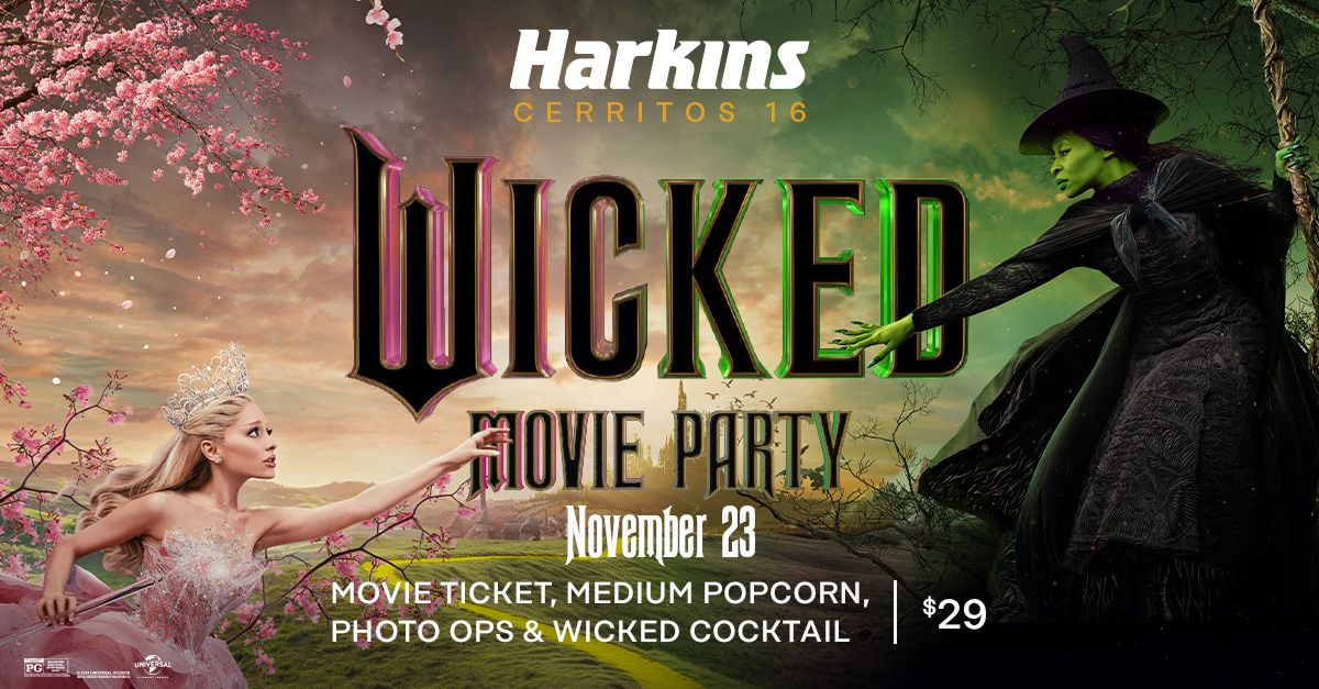 Wicked Movie Party @ Harkins Cerritos