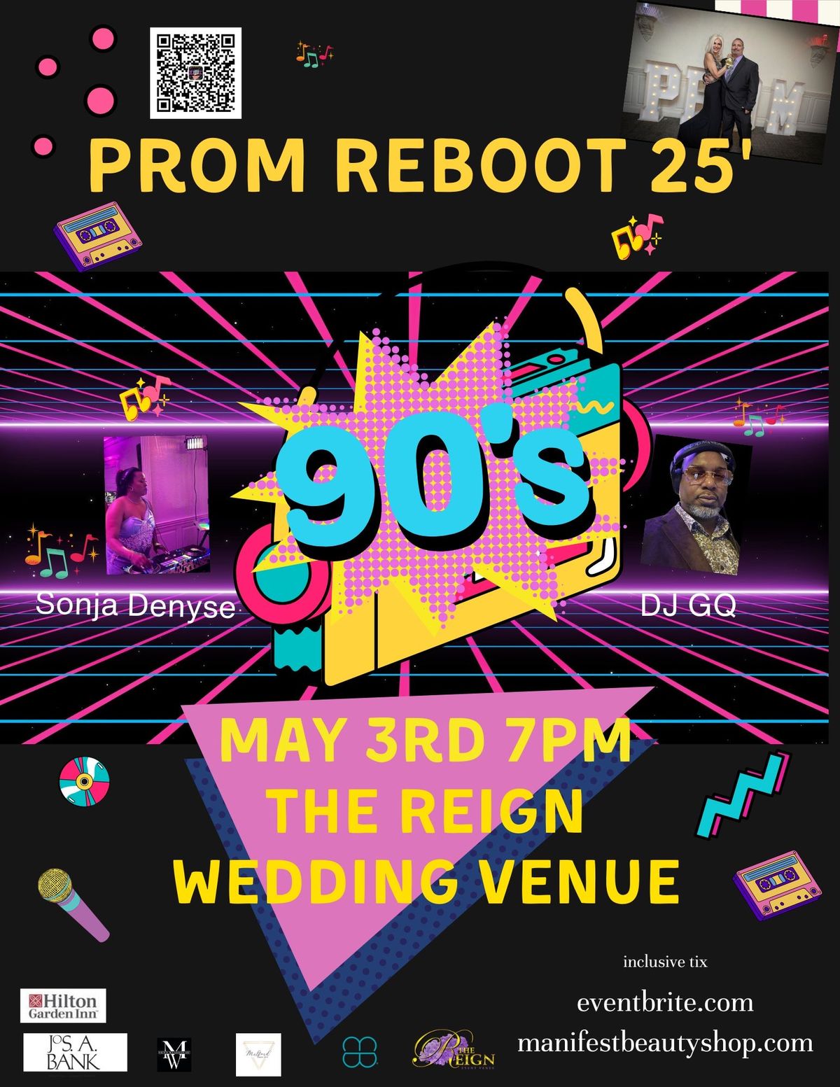 Prom ReBoot: Back to the 90\u2019s 21+ 