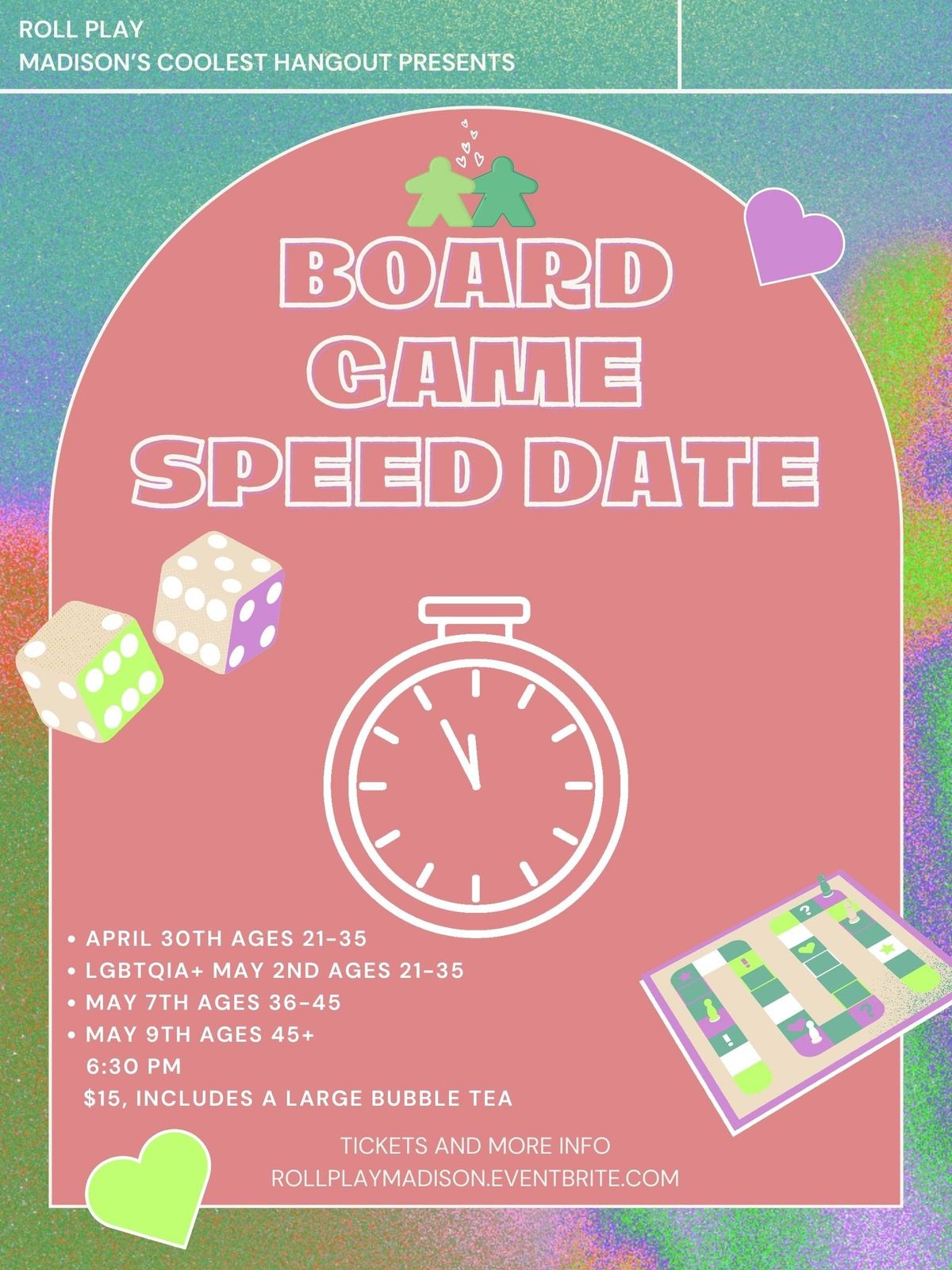Board Game Speed Date (Ages 36-45)