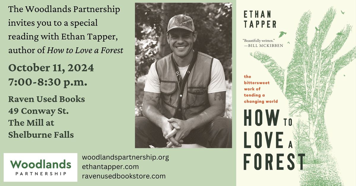 Book Reading: Ethan Tapper, How to Love a Forest