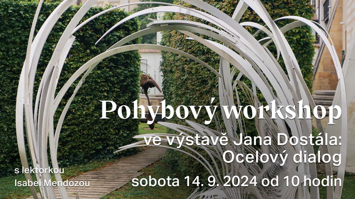 Protip\u00f3ly \/ Pohybov\u00fd workshop ve v\u00fdstav\u011b Jana Dost\u00e1la: Ocelov\u00fd dialog