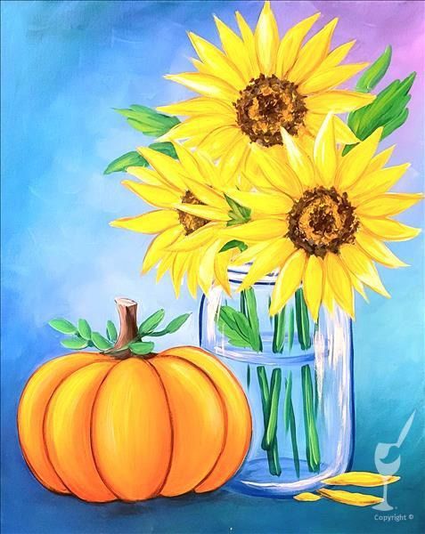 Vibrant Autumn Sunflowers \ud83c\udf3b 