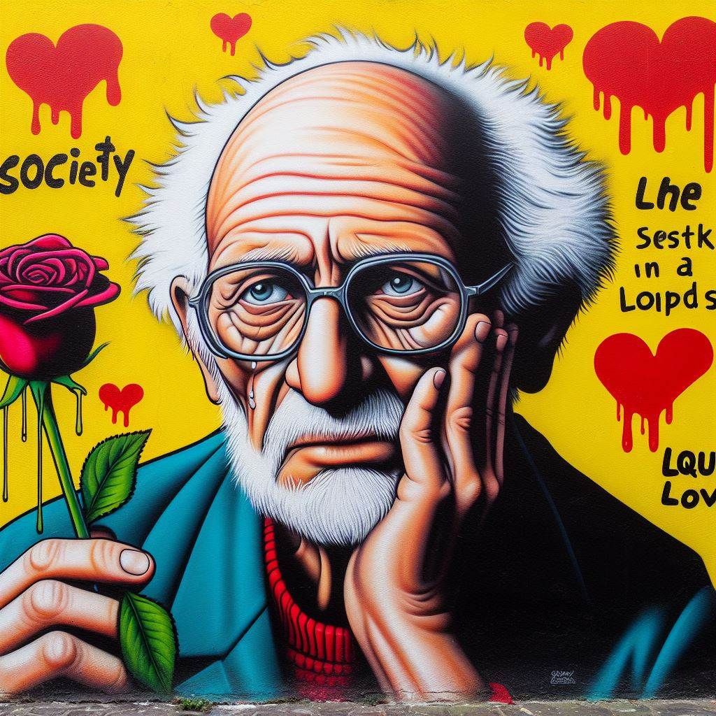 ZYGMUNT BAUMAN & BANSKY: SOCIETA' & AMORE LIQUIDO