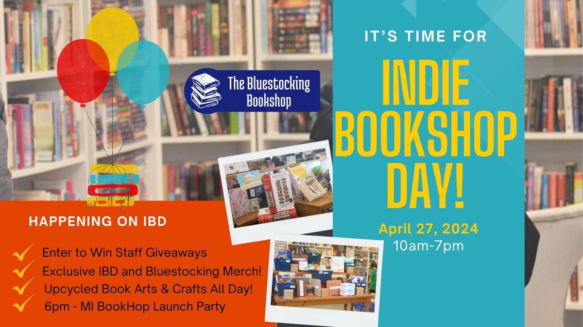 Indie Bookshop Day at The Bluestocking Bookshop