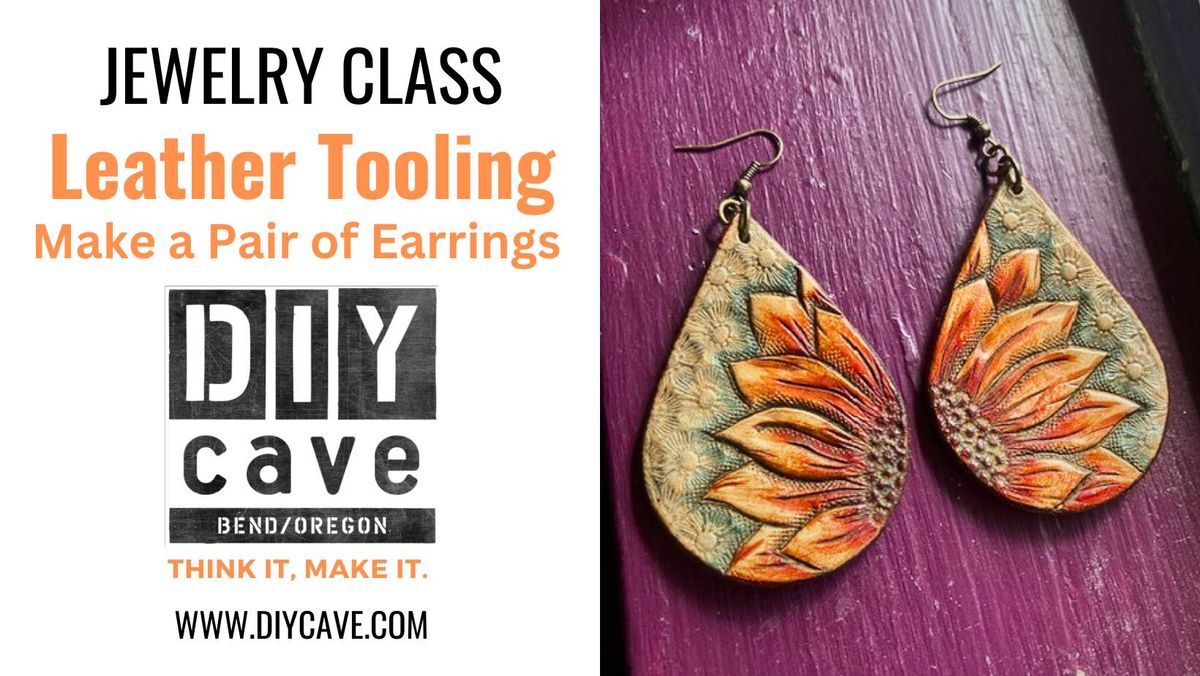 Intro to Leather Tooling Earrings 