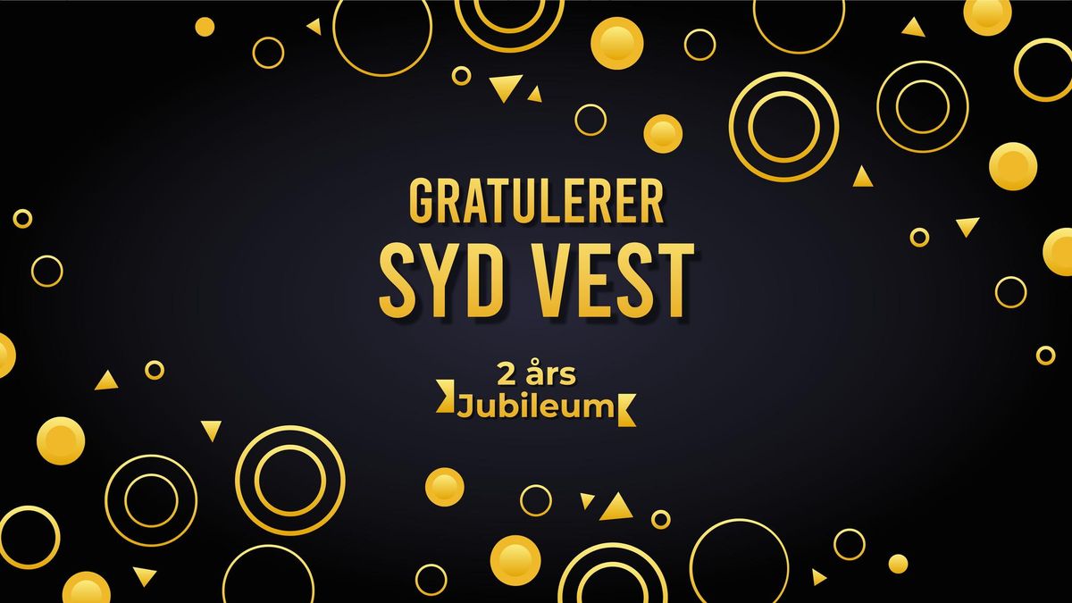 2 \u00e5rs Jubileum Syd Vest p\u00e5 Brygga i Sandnes (Afterparty)