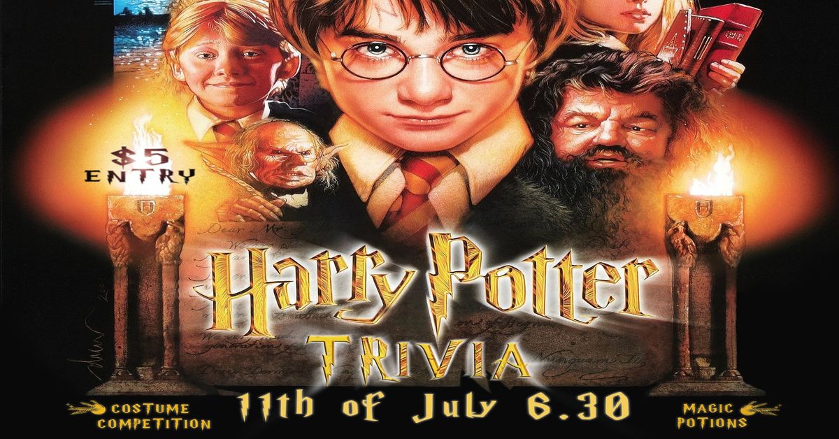 Harry Potter Trivia @ Sooki Lounge