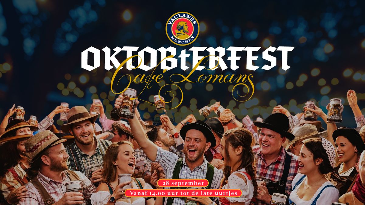 OKTOBERFEST | Caf\u00e9 Lomans | 28\/9