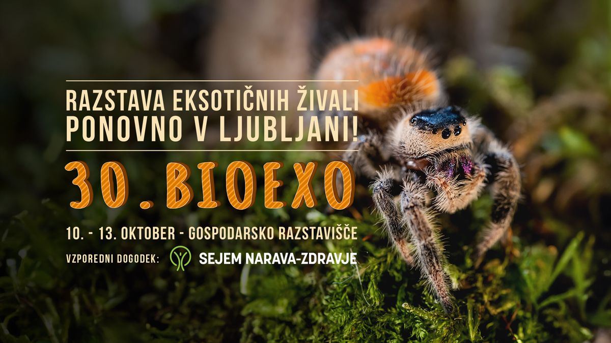 30. Bioexo - Razstava eksoti\u010dnih \u017eivali