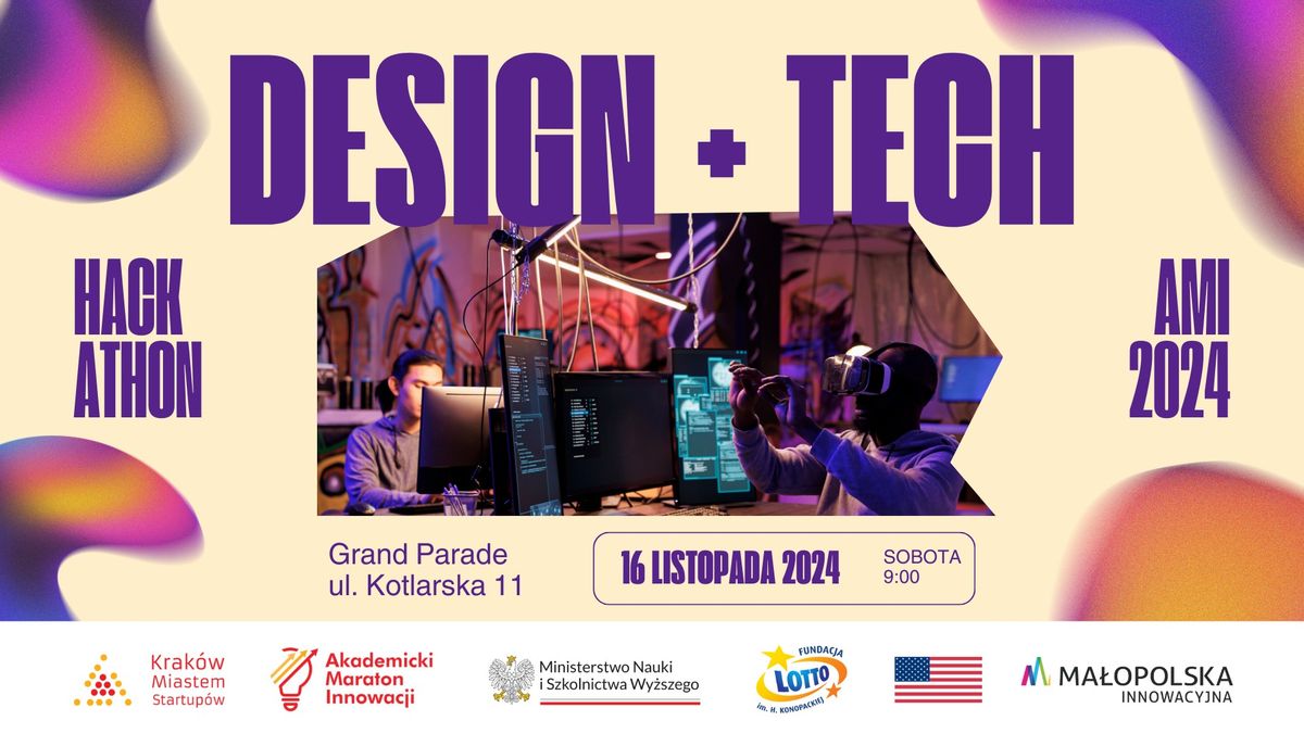 Hackathon Design + Tech | 16 listopada