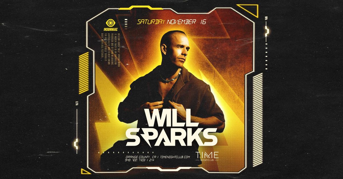 Will Sparks at Time Nightclub