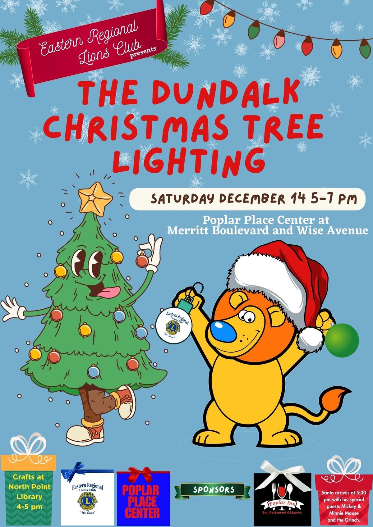 Dundalk Christmas Tree Lighting presented by the Eastern Regional Lions Club