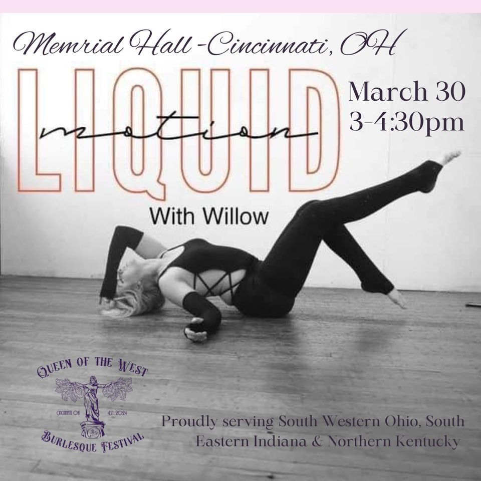 SOLD OUT - Willow\u2019s Liquid Motion Sensual Floorwork