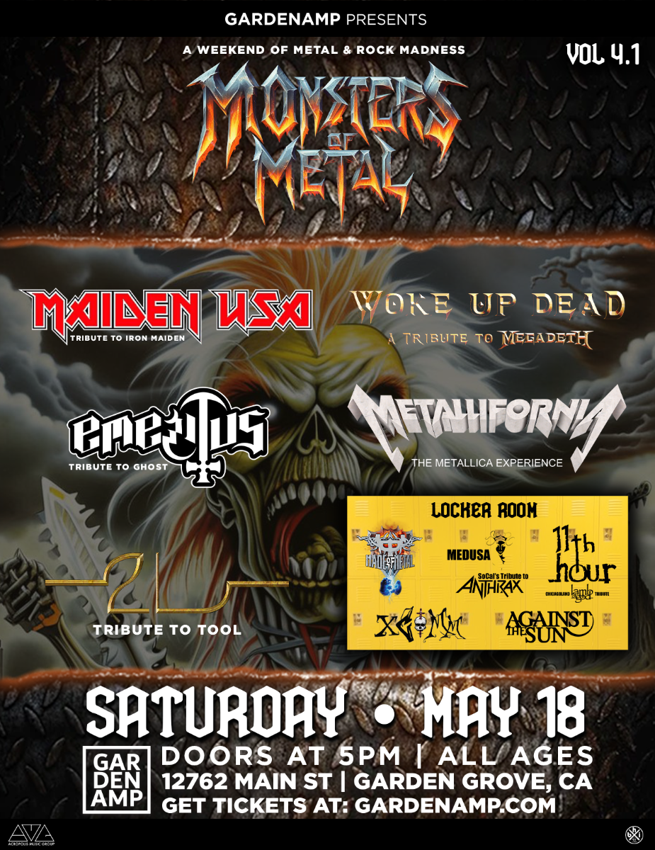 Monsters of Metal volume 4.1 with Iron Maiden tribute and more