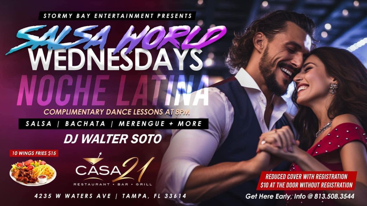 Salsa World Wednesdays "Latin Night"