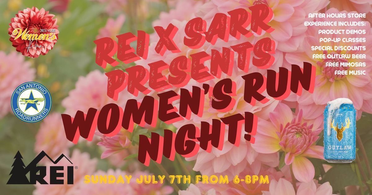 REI X SARR Presents Women's Run Night