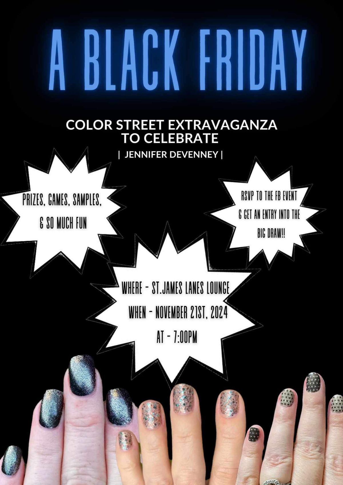 Black Friday ~ Let\u2019s Colourstreet Party 