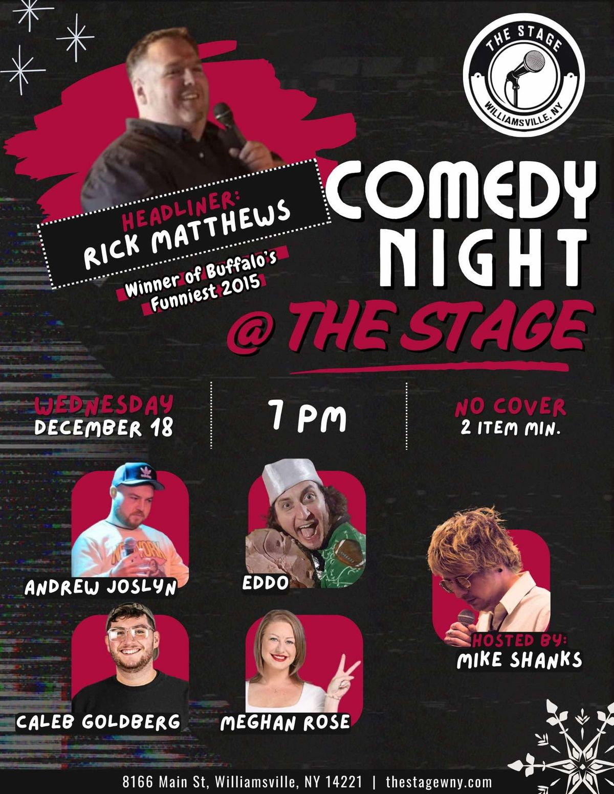 Comedy Night feat. Rick Matthews @ The Stage