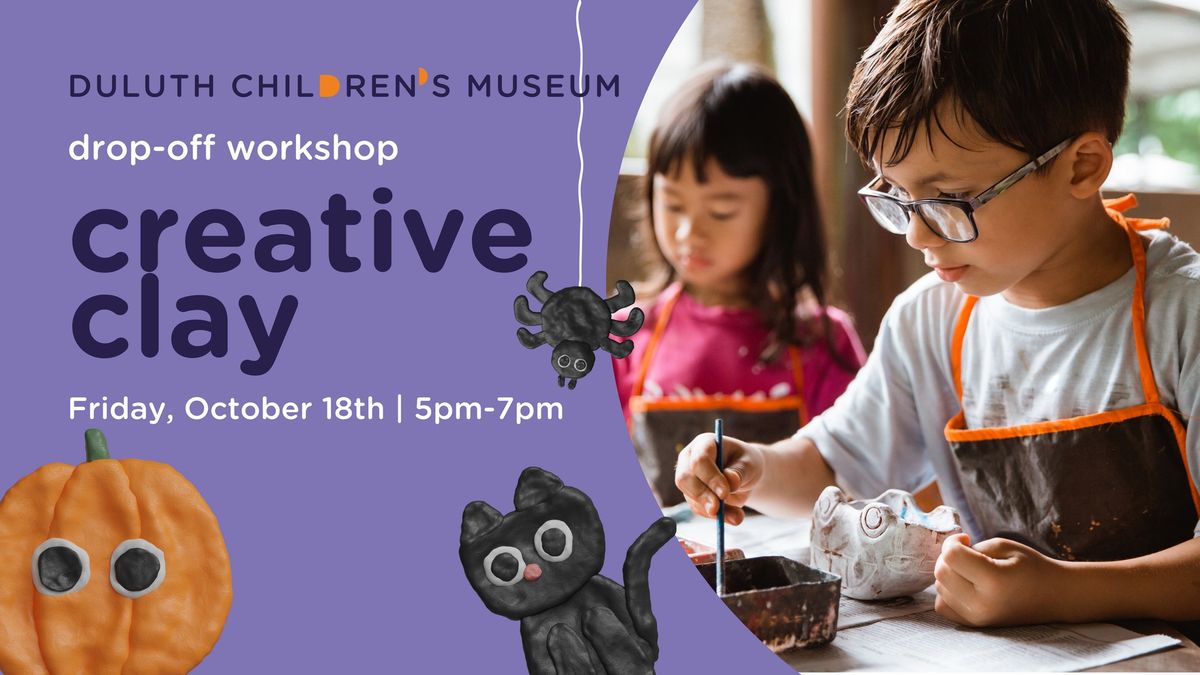 Drop-Off Workshop: Creative Clay!