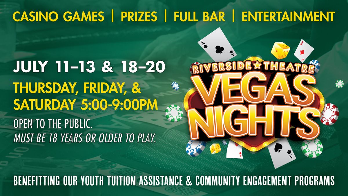 Riverside Theatre Vegas Nights Fundraiser
