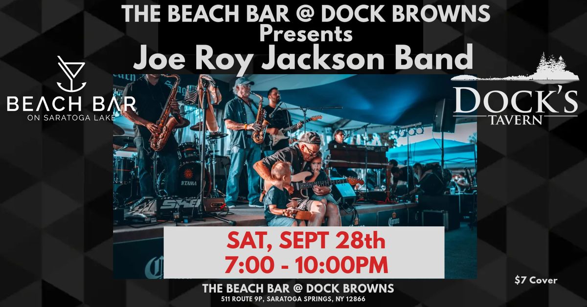 Joe Roy Jackson Band at Beach Bar!