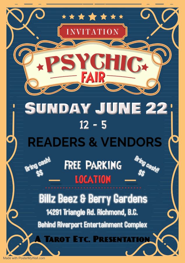  Psychic Fair and Summer Solstice Ceremony