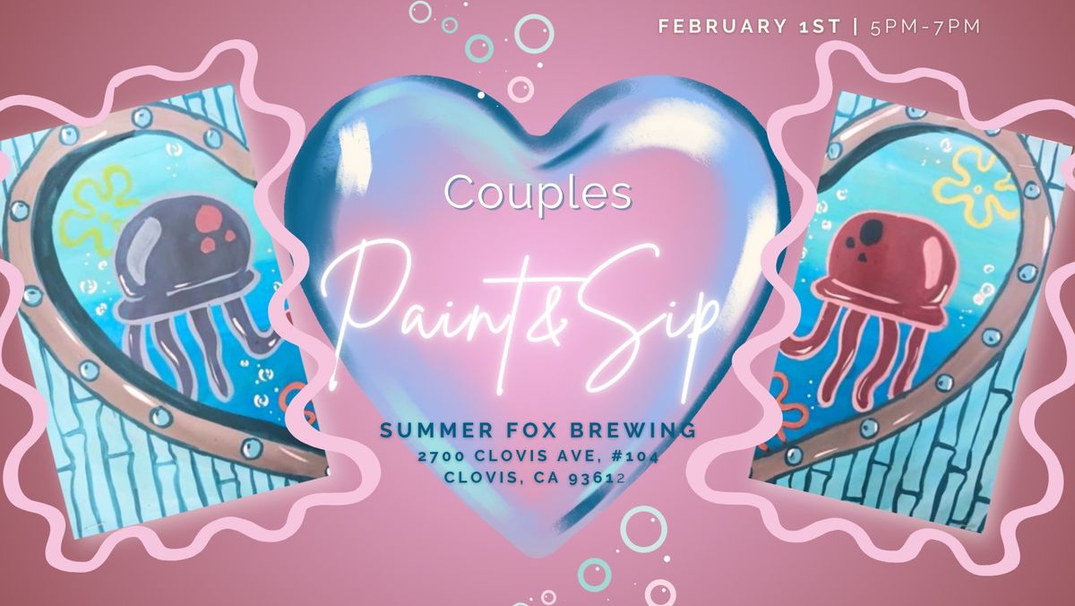 Feb 1- Valentine Paint Night- Summer Fox- Clovis