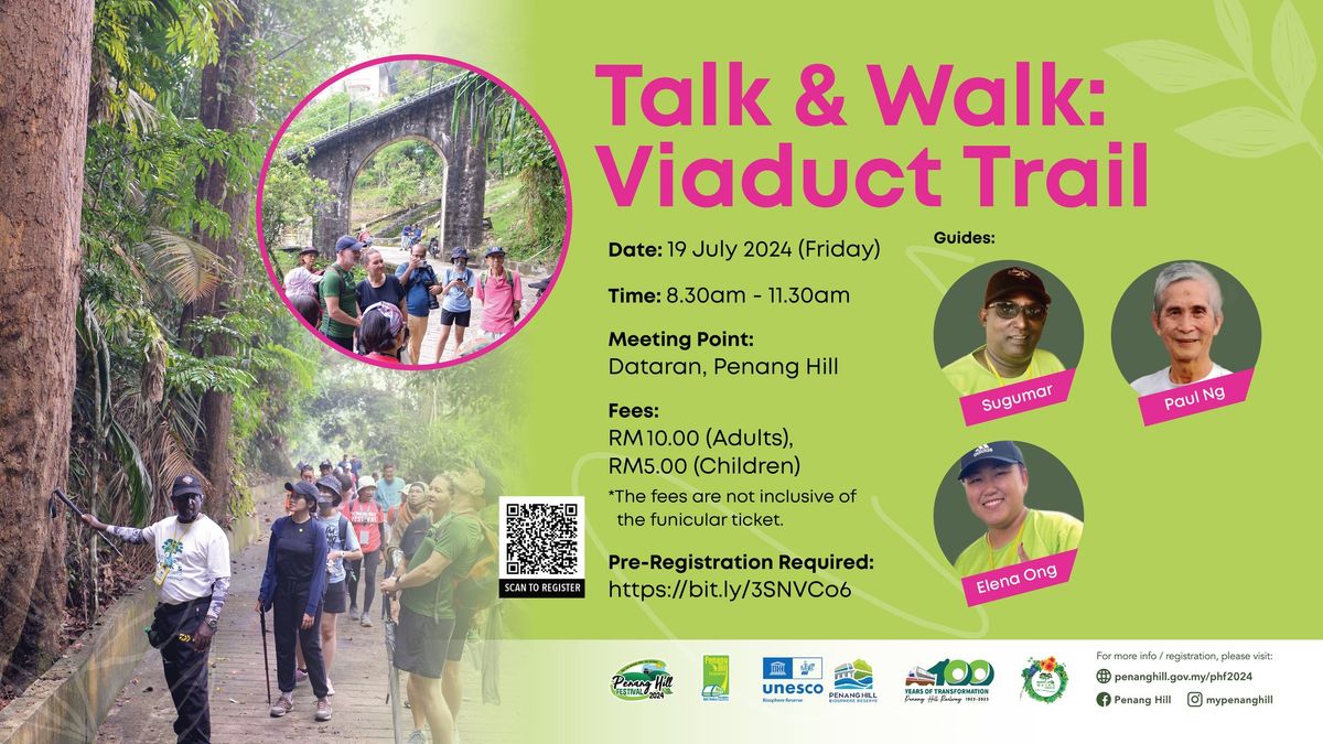 PHF2024 - Talk & Walk: Viaduct Trail