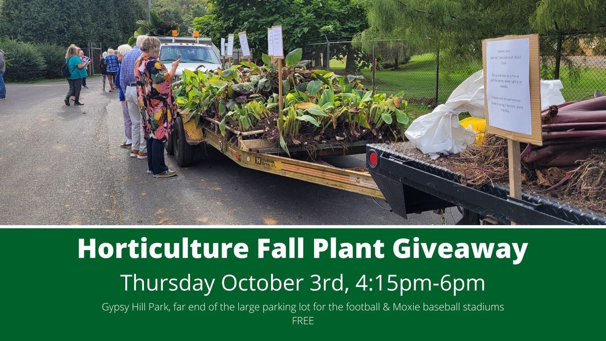 Horticulture Fall Plant Giveaway