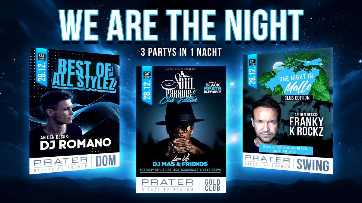 WE ARE THE NIGHT at PRATER BOCHUM [28\/12\/2024]