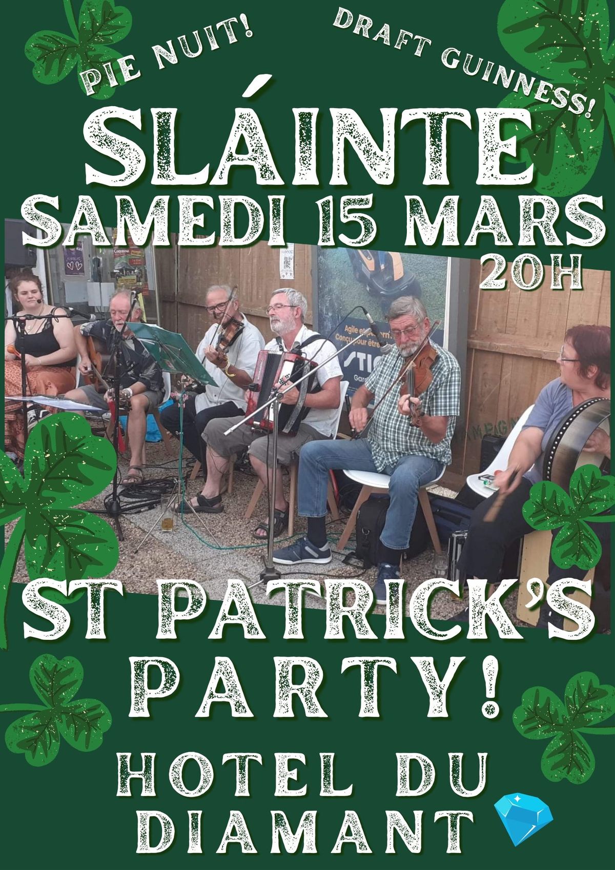 Sl\u00e1inte Band St Patrick\u2019s Party!